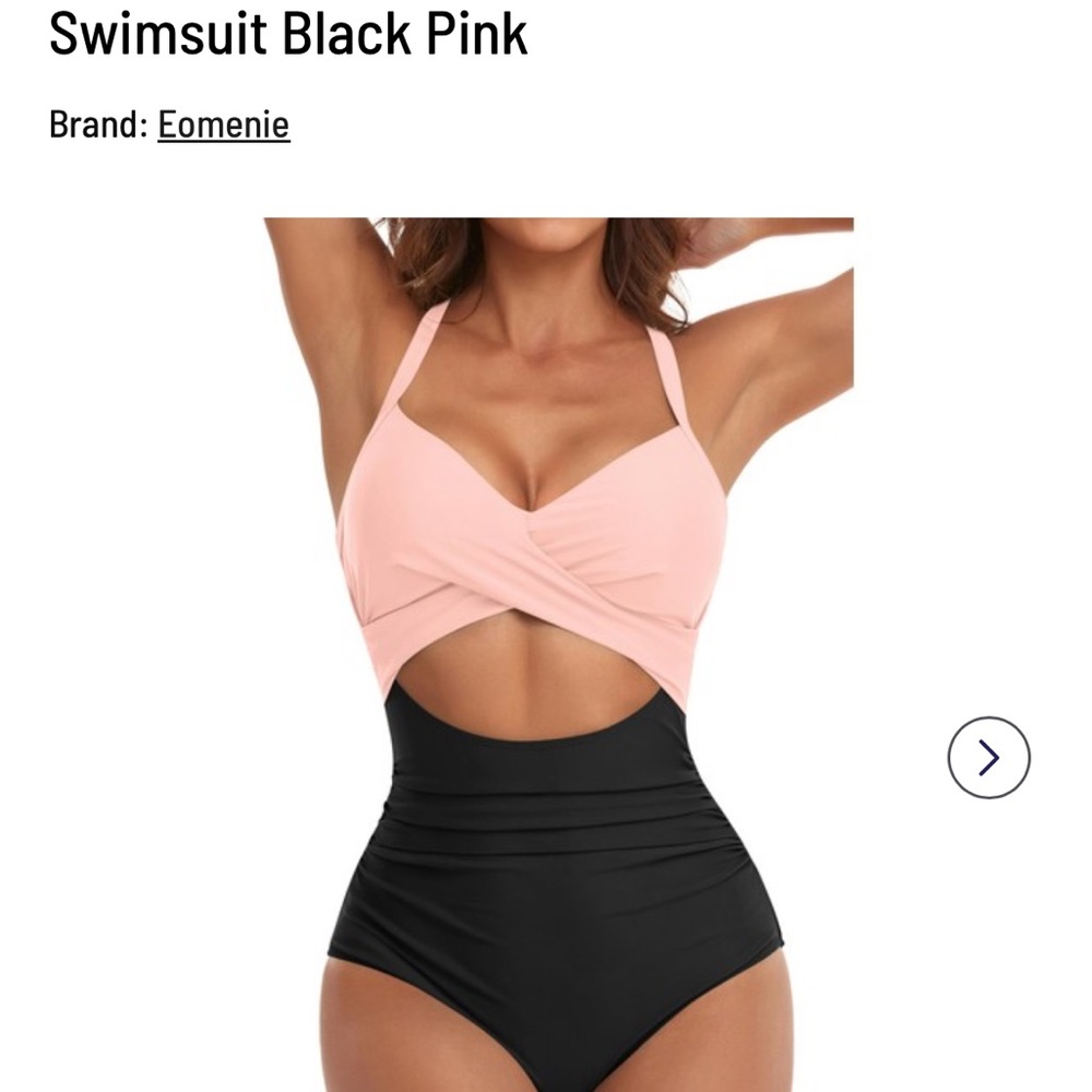 Eomenie Women's One Piece Swimsuits Tummy Control